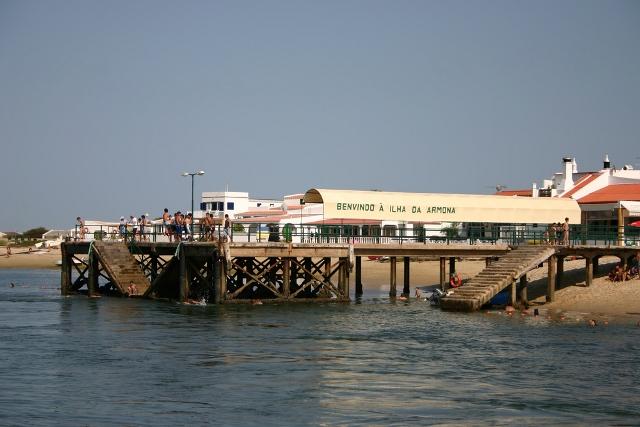 Armona Island Beach in Portugal