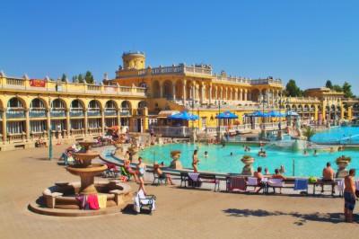 Enjoying Széchenyi Spa