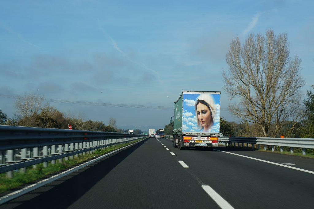 Driving the Autostrada Italy