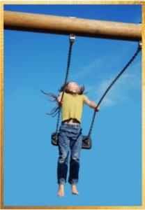 Dreams of Flying - Girl on Swing