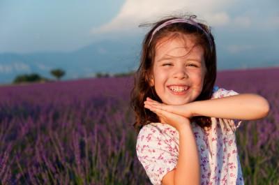French Lavender With Kid