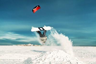 Snowkiting Figure
