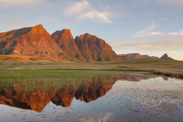Camping in the Drakensberg Mountains