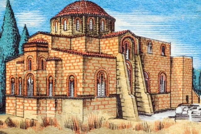 Daphni Monastery - Athens, Greece