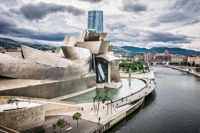 The Guggenheim in Bilbao