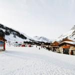 French ski resort