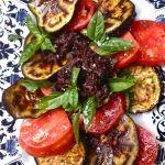 On Rue Tatin Roasted Eggplant & Roma Tomatoes