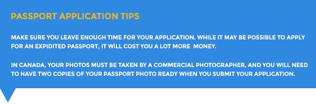 Passport Application Tips