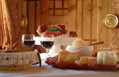 Portugese feast with wine