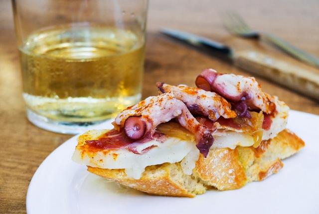 Traditional Pintxos in San Sebastian Spain