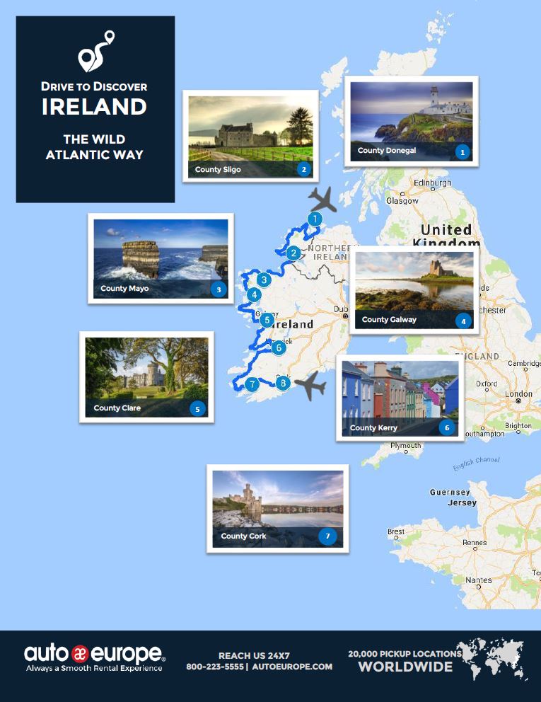 Drive to Discover the Wild Atlantic Way