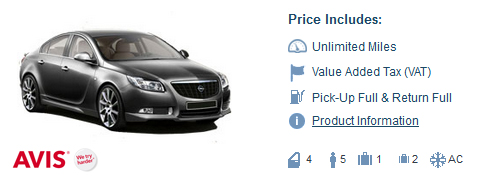 Avis Car Rentals in Amsterdam