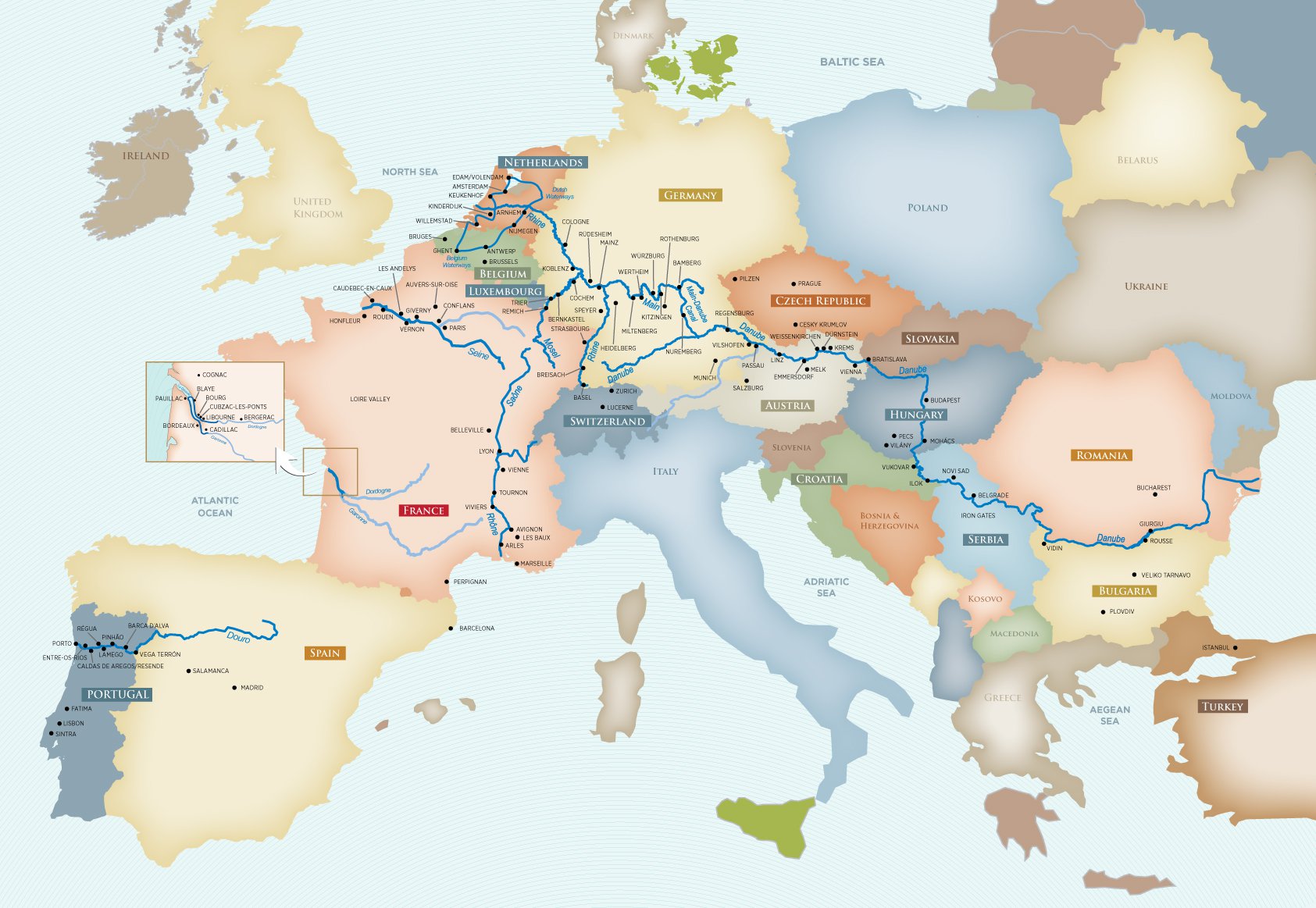 European River Cruises
