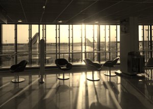 Hertz Car Rental Desk at Orly Airport