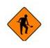 Ireland Roadwork Sign