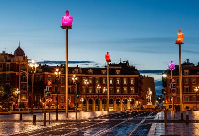 Nice Attractions: Massena Place Square