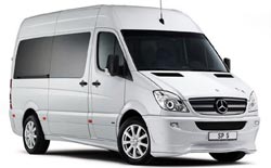 10 seater van hire