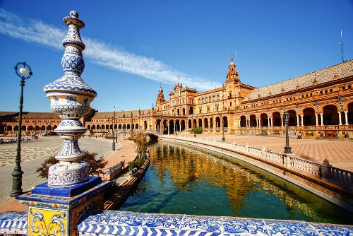 Things to See in Sevilla Spain Plaza de Espana