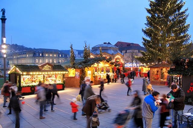Stuttgart Christmas Market in Germany