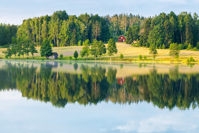 The Lake in Dalsland, Sweden