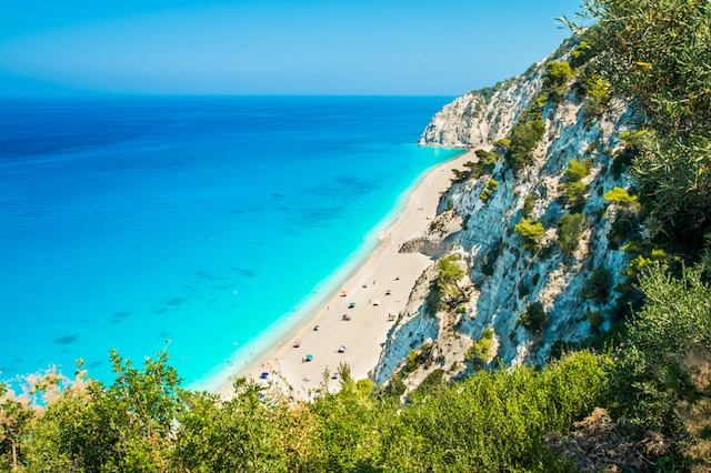 Egremni Beach, Lefkada, Greece