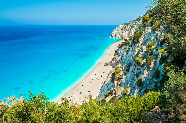 beautiful greece mediterranean sea