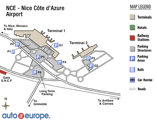 Car Rentals Cote d'Azur Airport | Renting in Nice | Auto ...