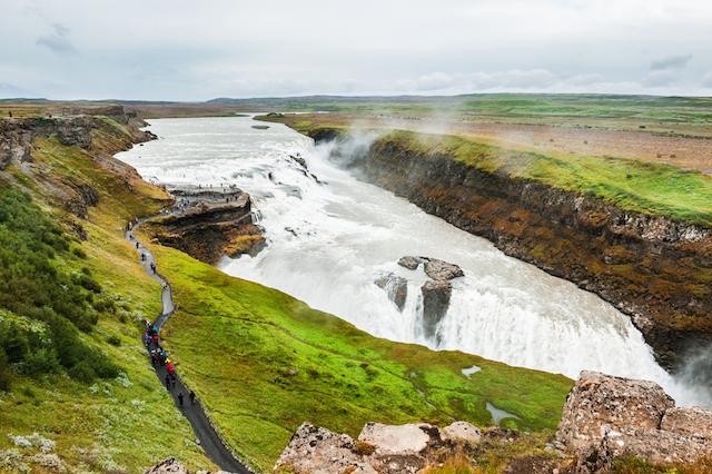 Gullfoss Waterfall 