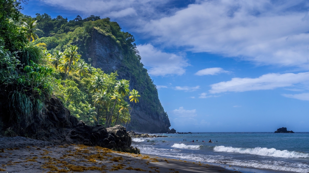 Coastal Inlet Martinique